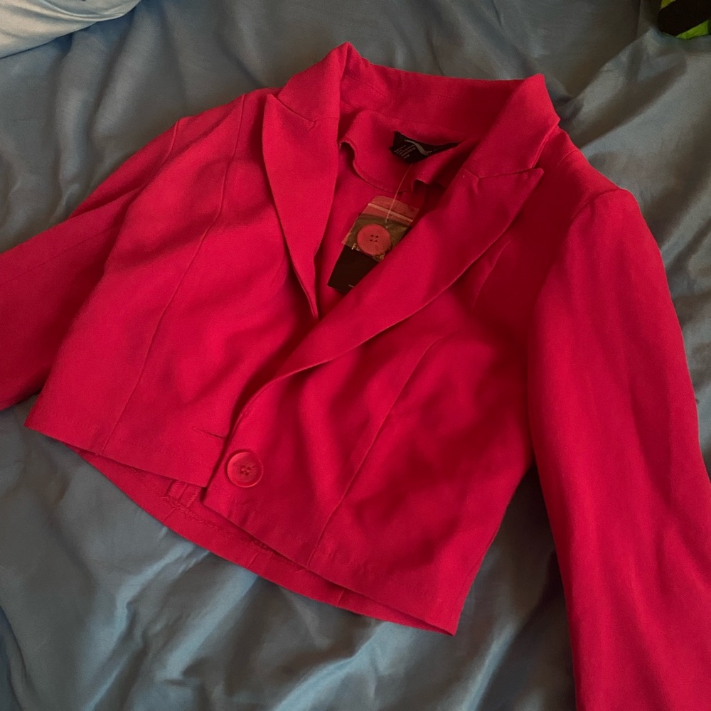 Pink forever 21 pink blazer